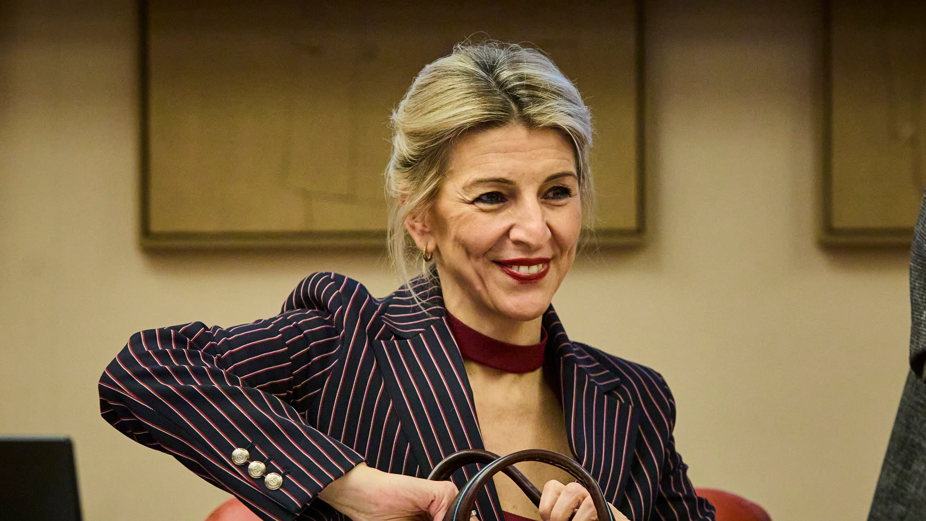 Comparecencia de la vicepresidenta segunda del Gobierno y ministra de Trabajo y Economía Social, Yolanda Díaz, en la comisión de trabajo en el Congreso de los Diputados.