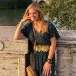 Genoveva Casanova con la pulsera de la polémica