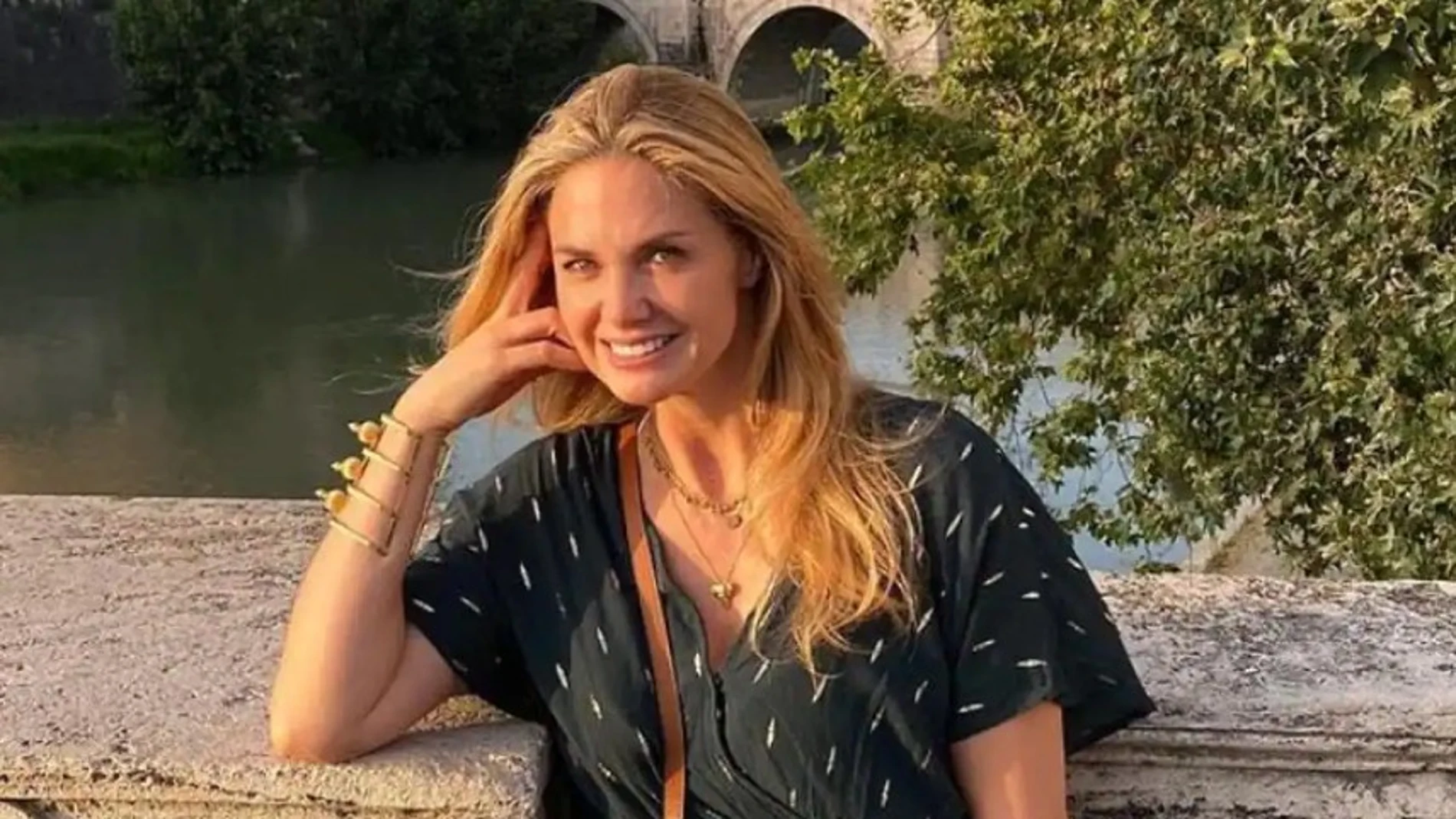 Genoveva Casanova con la pulsera de la polémica