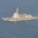 El destructor lanzamisiles USS John Finn (DDG 113) de la clase Arleigh Burke 