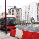 La Avenida San Francisco Javier se reabrirá totalmente al tráfico mañana