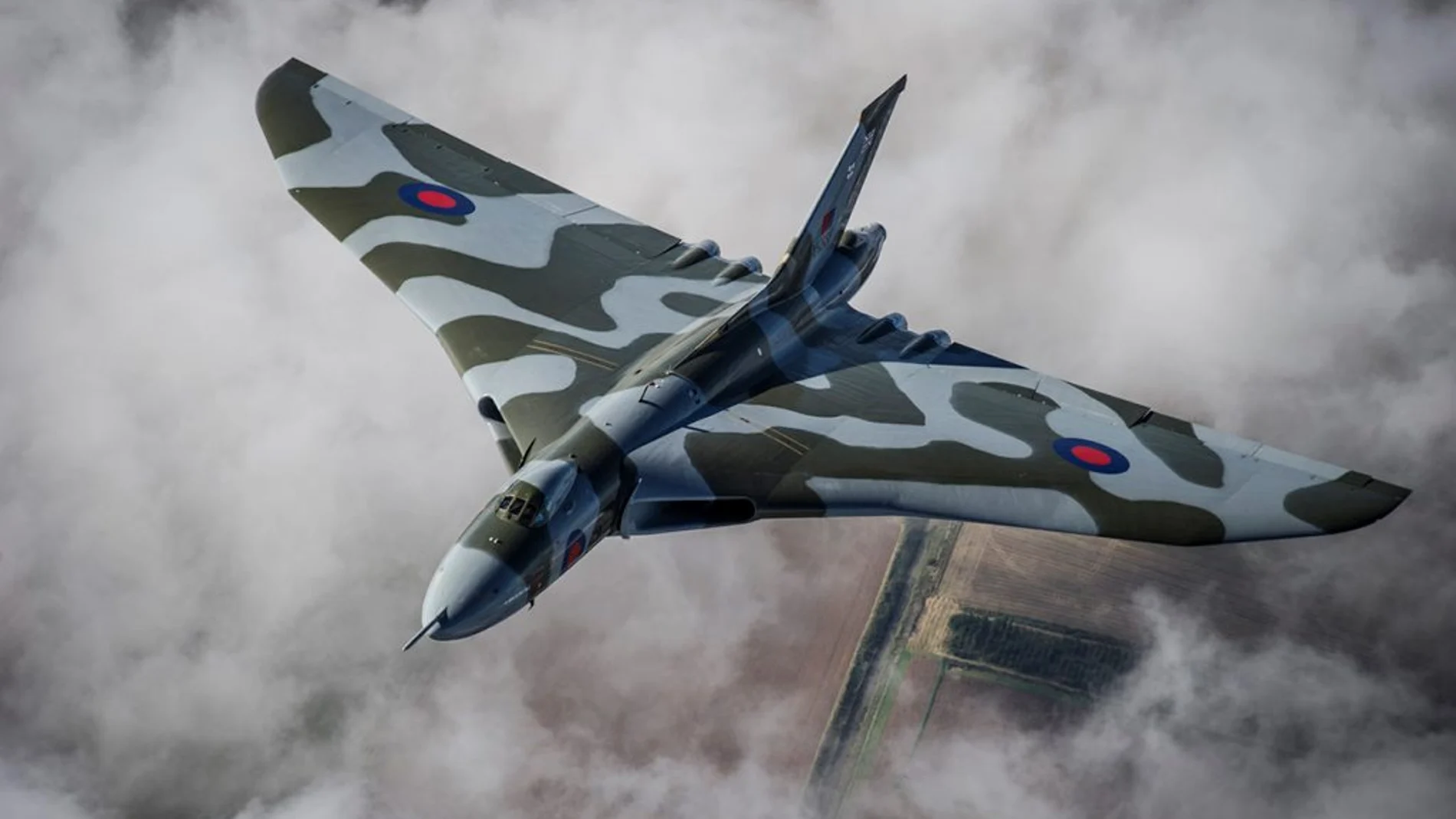 El Vulcan de la mítica Royal Air Force británica distaba mucho de ser un mensajero de paz