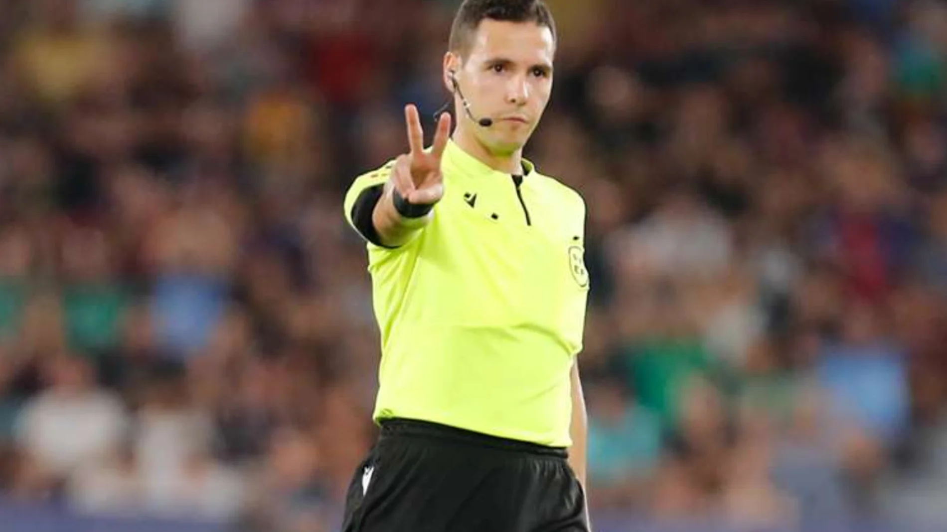 Hernández Maeso, durante un partido