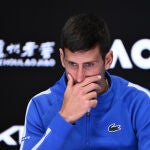 Novak Djokovic, en el pasado Open de Australia