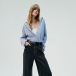 Los pantalones wide leg son un imprescindible este invierno