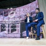 Noelia Arroyo en la presentación de los nuevos hallazgos del Anfiteatro Romano en FITUR
