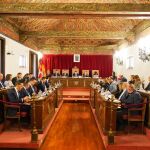 Conrado Íscar preside el primer pleno de la Diputación de Valladolid de este 2024
