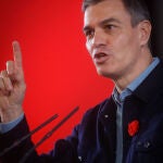 Pedro Sánchez participa en un mitin en Lugo