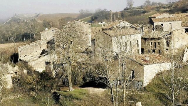 El pueblo burgalés de Bárcena de Bureba