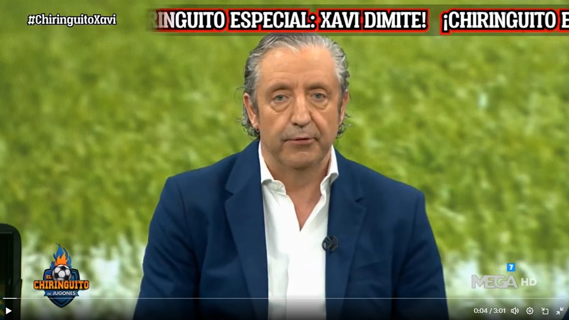 La pregunta viral de Pedrerol tras la derrota del Barcelona contra el Villarreal