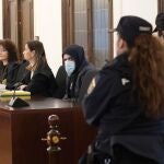 El acusado durante su declaración en este inicio del juicio