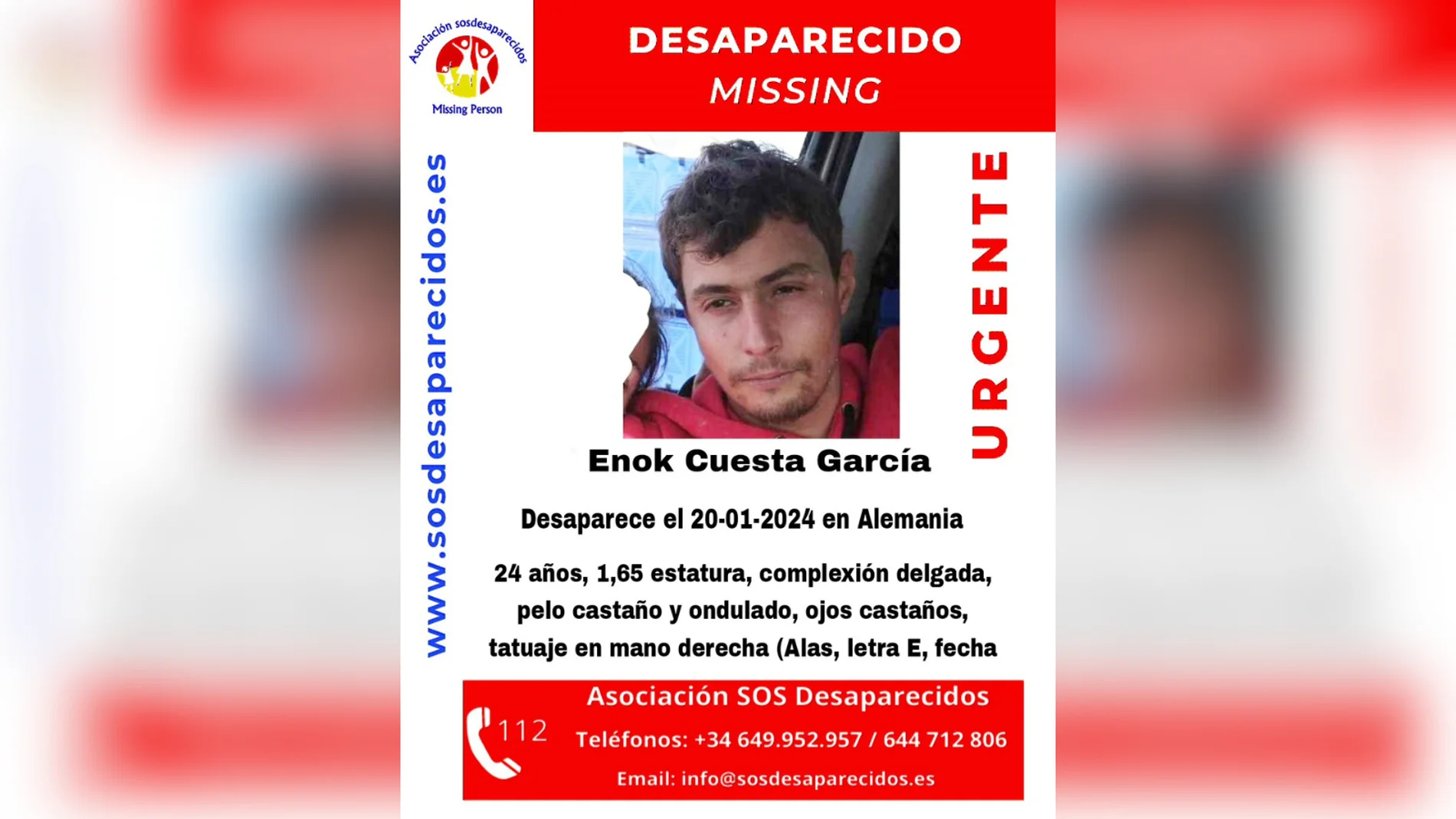 Desaparecidos 8 almerienses que viajaron a Alemania