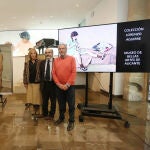 Hoy se ha materializado la entrega del legado de Lorenzo Aguirre al Museo de Bellas Artes de Alicante, que depende de la Diputación.