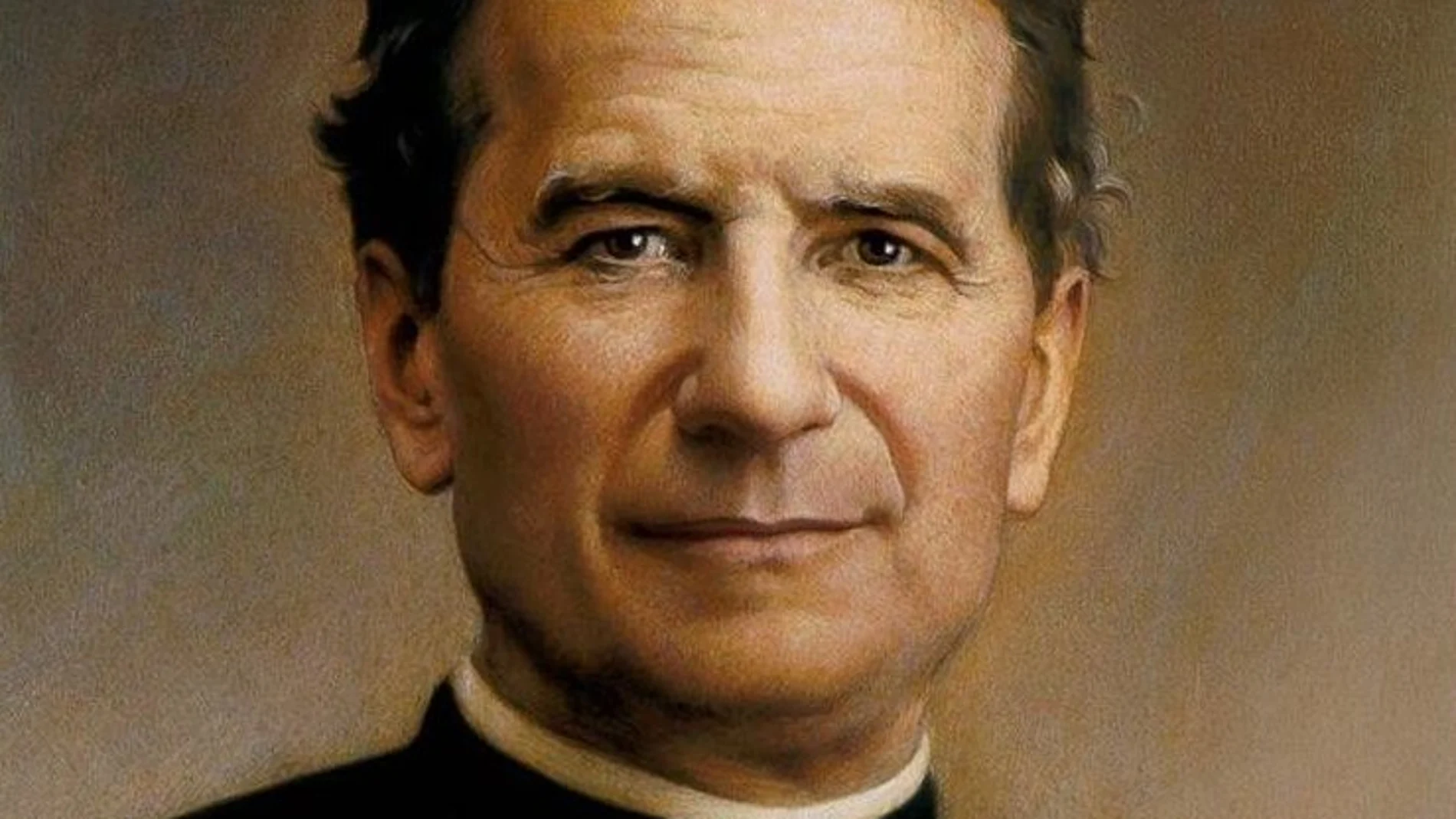 Retrato de San Juan Bosco, fundador de la Orden Salesiana