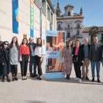 El reparto de «Alcina» en la rueda de prensa de presentación de esta ópera dirigida por Andrea Marcon