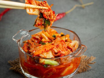 kimchi coreano adelgazar plato caida pelo