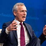 NATO chief Stoltenberg speaks at Heritage Foundation