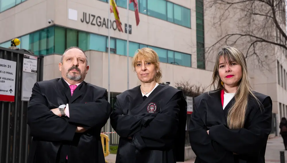 Abogados de Oficio que realizarán una manifestación por sus condiciones laborales. © Jesús G. Feria.