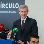 Alfonso Rueda en un acto del Círculo de Empresarios de Galicia