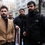 Gabriel Rufián junto a Ruben Wagensberg