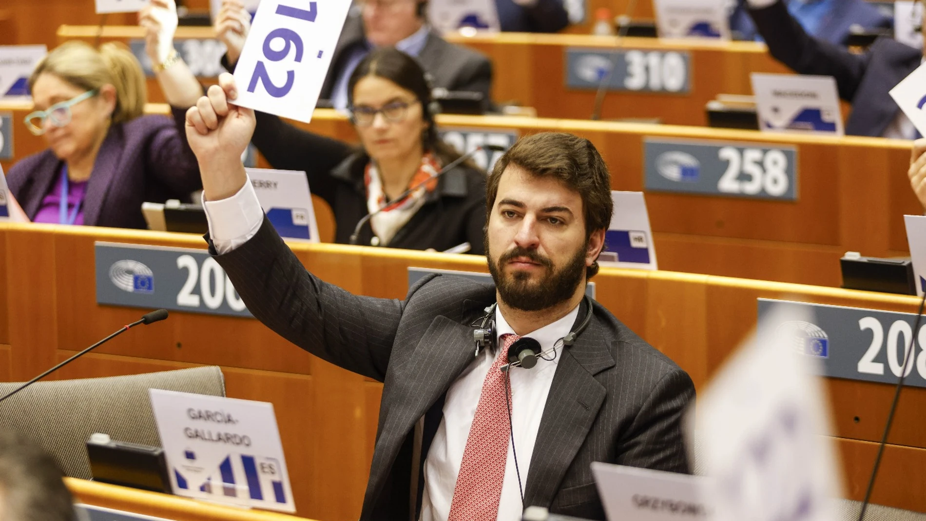 El vicepresidente, Juan García-Gallardo, en el Comité de las Regiones