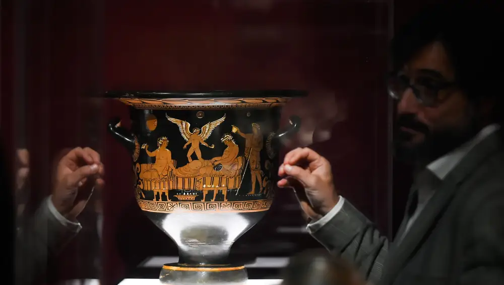 La exposición 'Vino. Arte y Símbolo' puede visitarse del 2 de febrero al 21 de abril