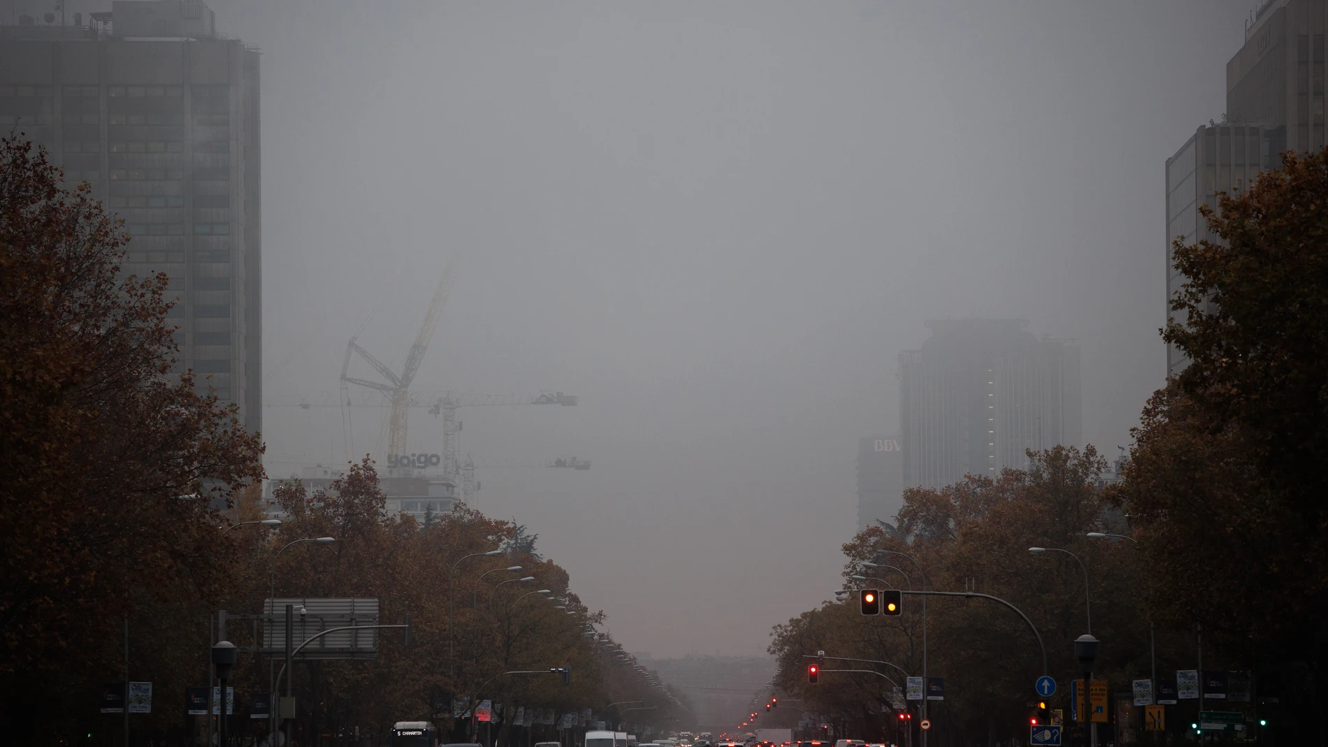 La niebla y los fenómenos costeros activan hoy los avisos en ocho provincias, con temperaturas altas para la época