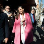 La reina Letizia asiste al debate sobre la industria del cine en el que participa el cineasta Martin Scorsese