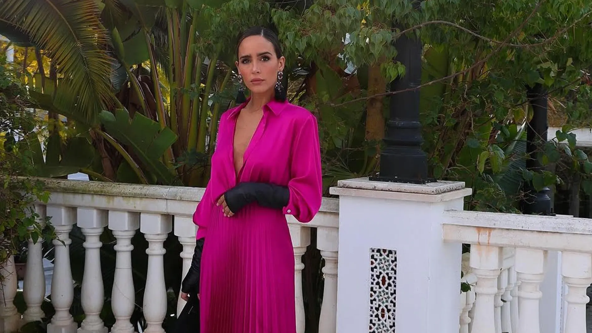 Rocío Osorno con falda de Zara.
