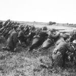 Soldados franceses en 1914