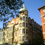 Torreón y fachada de la Casa del Príncipe, en Valladolid