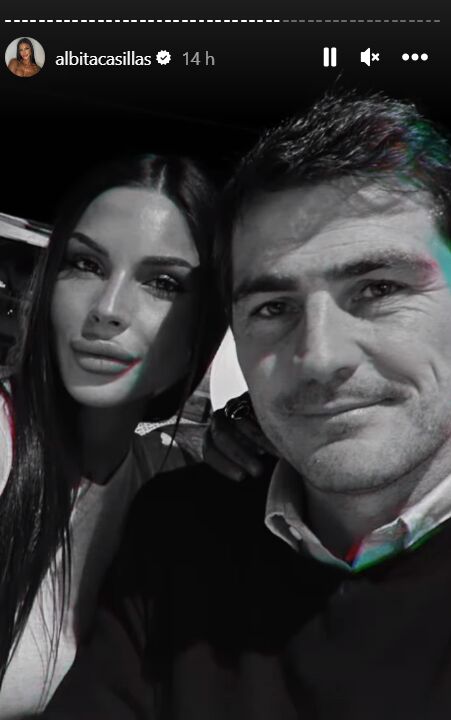 Alba e Iker Casillas