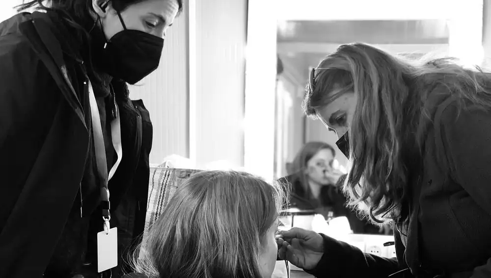 Maquilladora película La sociedad de la nieve