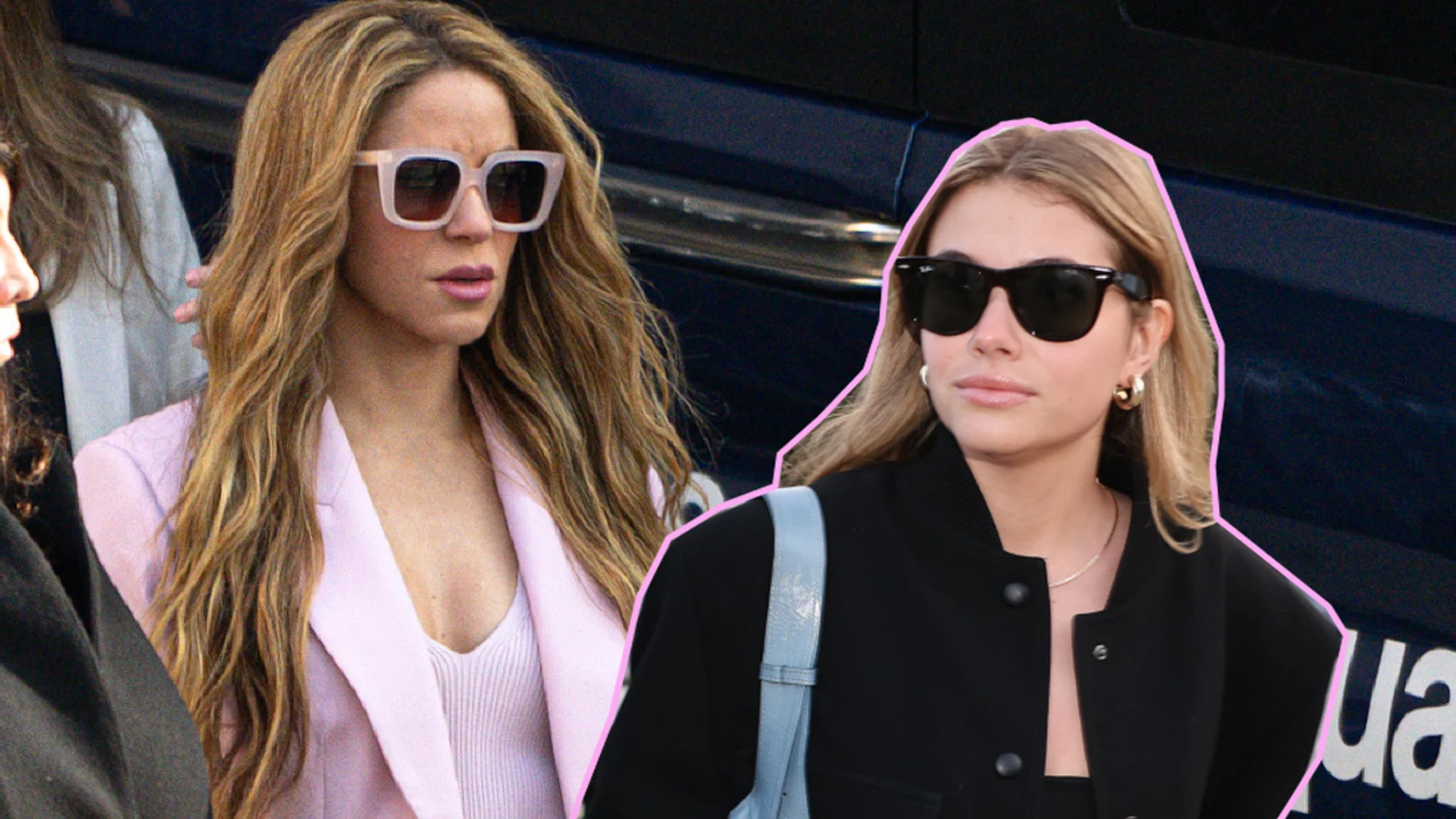 Shakira y Clara Chía
