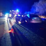 Muere un hombre de 40 años tras un choque frontal en Antas de Ulla (Lugo)