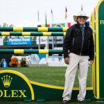 Leopoldo Palacios, diseñador de recorridos en Spruce Meadows