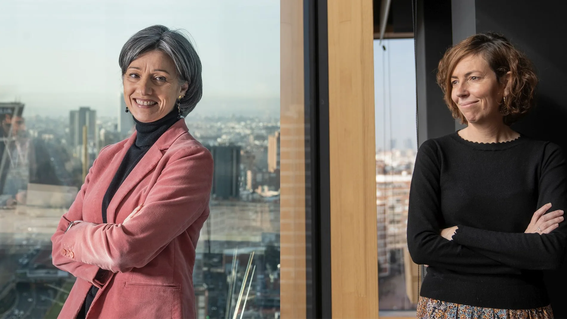 María Molina, directora de Estrategia de Hidrógeno de Cepsa (izq.) y Silvia Sanjoaquín, directora de Nuevos negocios de Naturgy