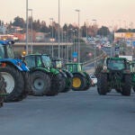 Protestas de agricultores en Salamanca