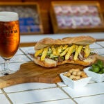 Imagen del delicios bocadillo de carne de caballo de Mi Cub