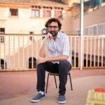Alessandro Maccarrone fotografiado en la Scuola dell’Infanzia italiana M. Montessori de Barcelona