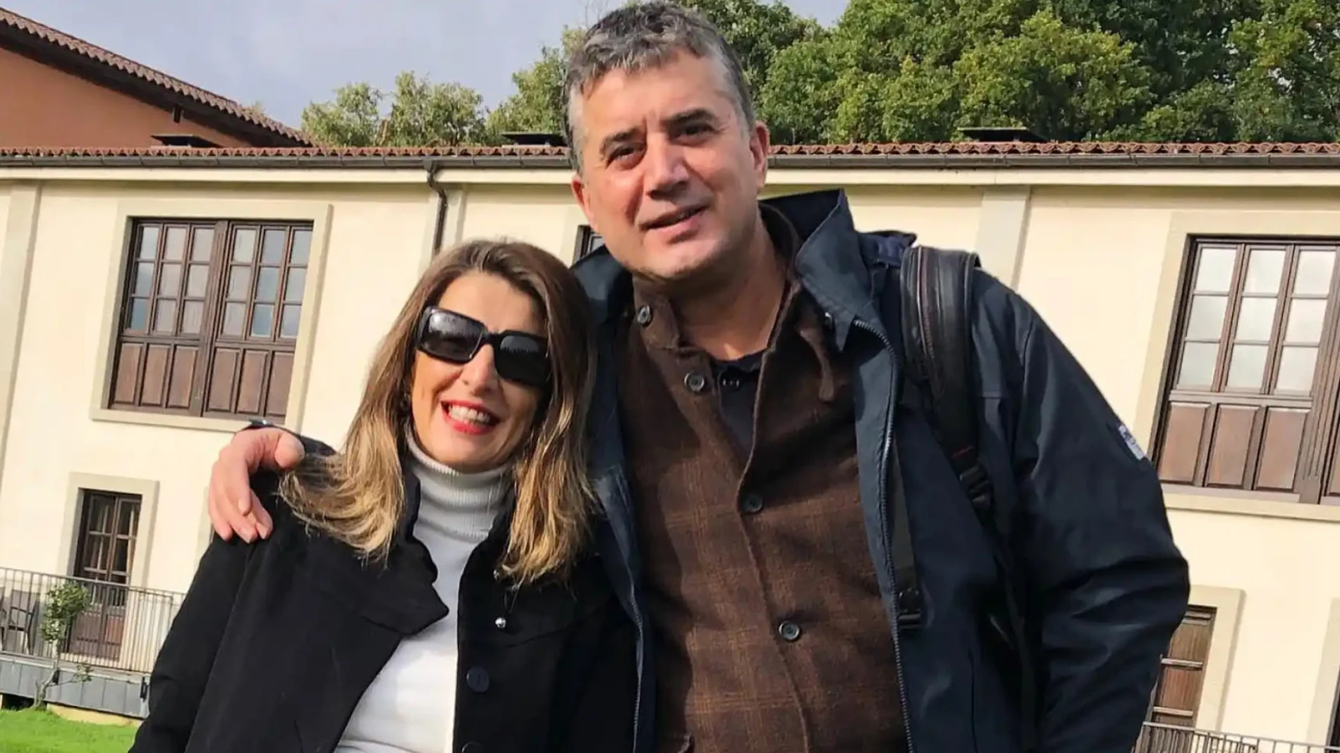 Yolanda Díaz y su marido, Juan Andrés Meizoso