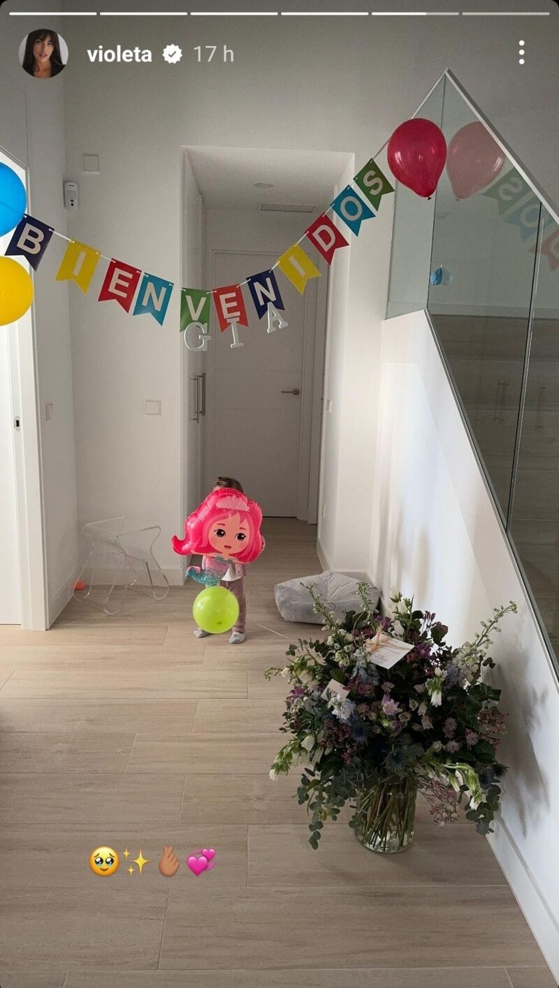 Bienvenida de Violeta Mangriñán
