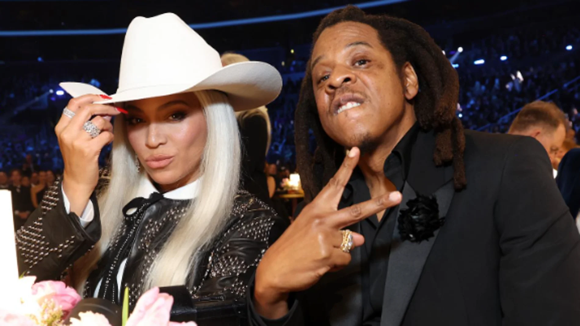 Beyoncé y Jay-Z en los Grammys 2024