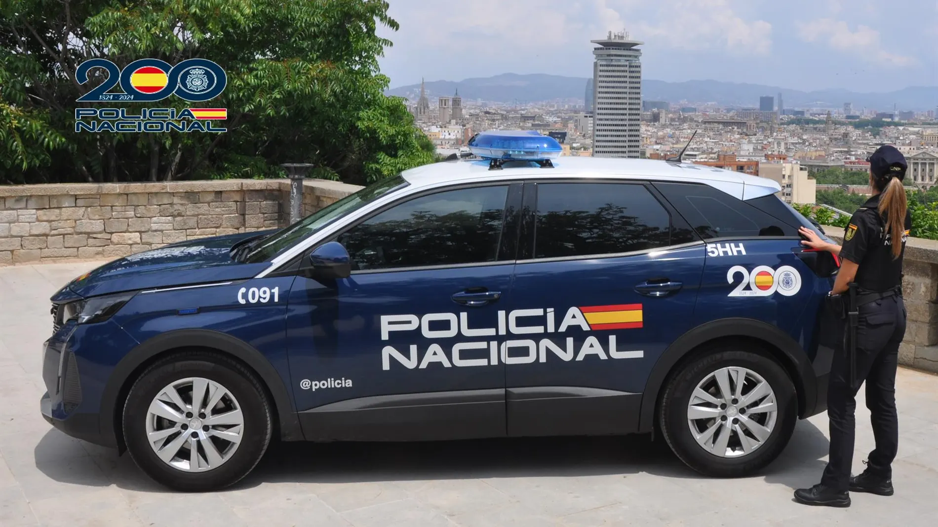 Patrulla de la Policía Nacional
