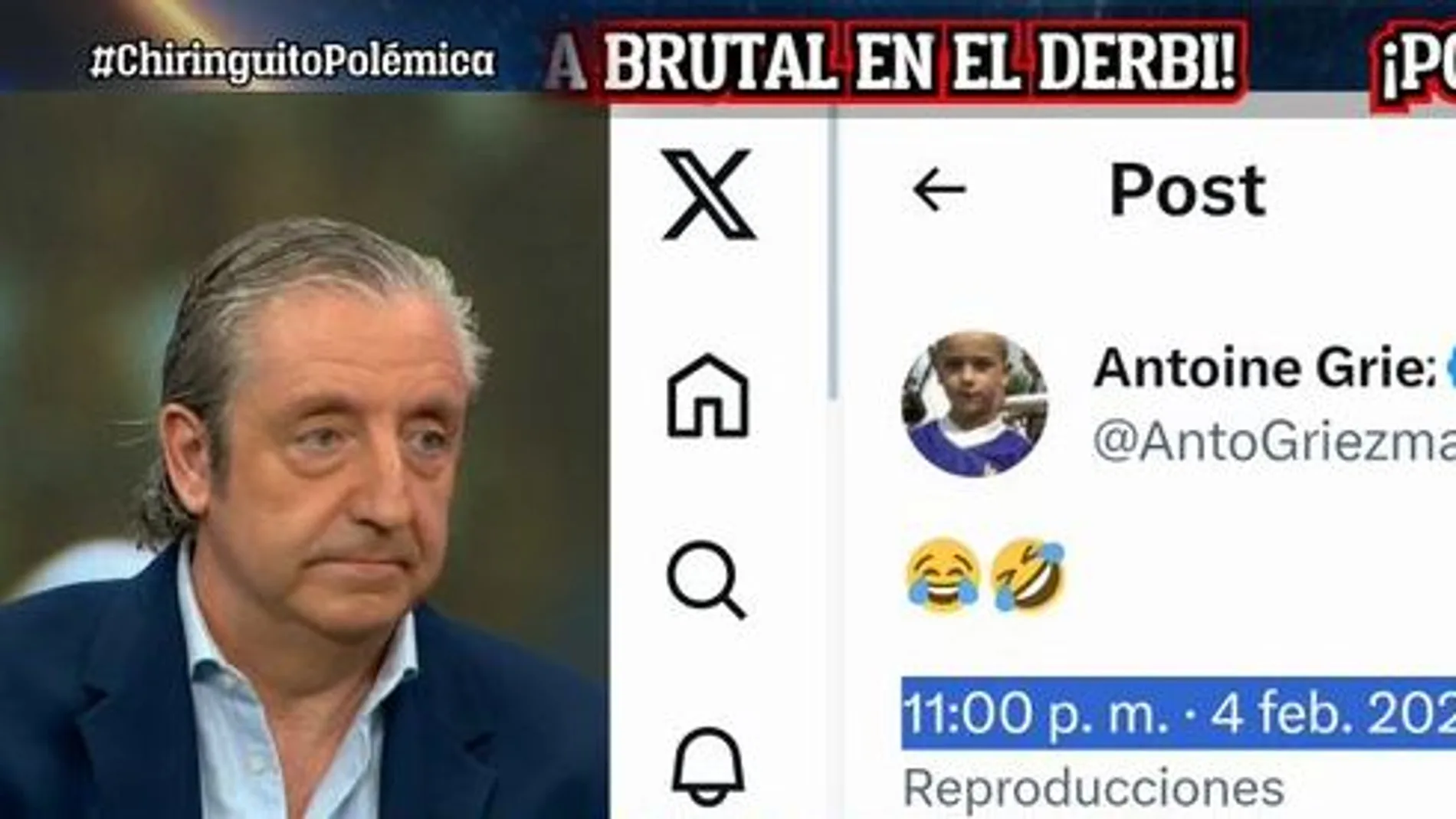 La contundente respuesta de Pedrerol a Griezmann por reírse del Real Madrid