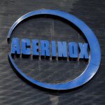 El logo de la empresa Acerinox