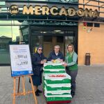 Mercadona dona cerca de 4.800 toneladas de alimentos a las 212 entidades sociales con las que colaboró en 2023