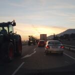 Tractorada en la provincia de Valladolid