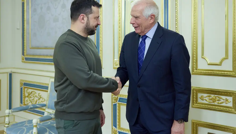 EU's Foreign Policy chief Josep Borrell visits Ukraine