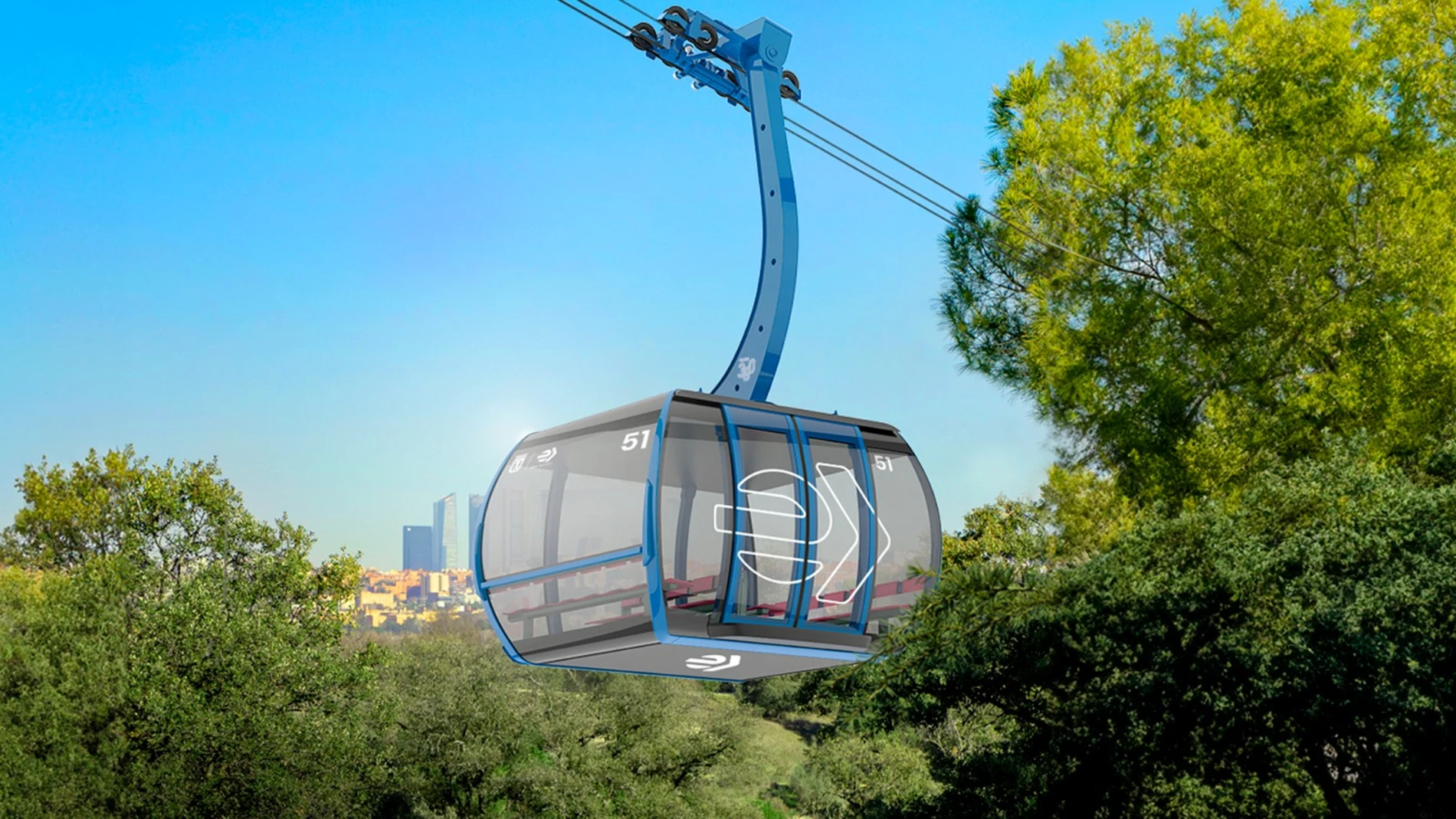 Así será el nuevo teleférico de Madrid que triunfará en Instagram